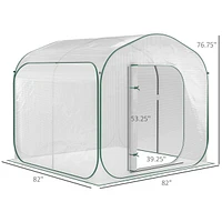Portable Pop-Up Greenhouse for Plant Protection