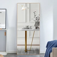 High-Definition Home Mirror with Easy Assembly & True-to-Life Reflection