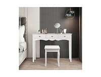 Slickblue 3-Drawers Hall Console Table for Entryway