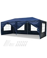 Yescom 10' x 20' Party Wedding Outdoor Patio Tent Canopy Gazebo Event w/ 6 Removable Walls