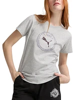 Puma Women's Vintage Sport Graphic Cotton T-Shirt