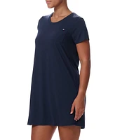 Tommy Hilfiger Women's Short-Sleeve Crewneck Sleepshirt