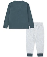 Jordan Little Boys Pe Long-Sleeve T-Shirt & Jogger Pants, 2 Piece Set