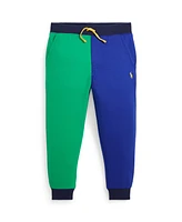 Polo Ralph Lauren Toddler and Little Boys Color-Blocked Double-Knit Jogger Pant