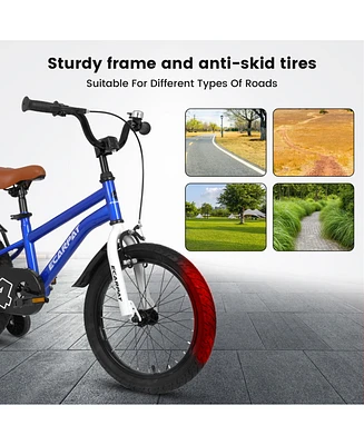 Simplie Fun Kids Bike for Safety and Comfort Durable Brakes, Cushioned Seat