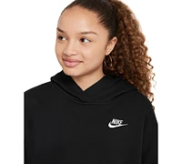 Nike Big Girls Sportswear Club Fleece Oversized-Fit Hoodie