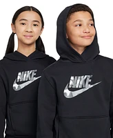 Nike Big Kids Sportswear Club Fleece Logo Hoodie