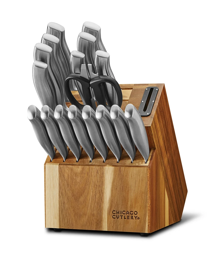 Chicago Cutlery Insignia Steel 18-Piece Block Set