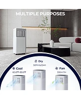 Vebreda 10000 Btu Portable Air Conditioner with Fan and Dehumidifier Mode