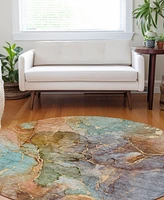 Addison Chantille ACN689 8'x8' Round Area Rug