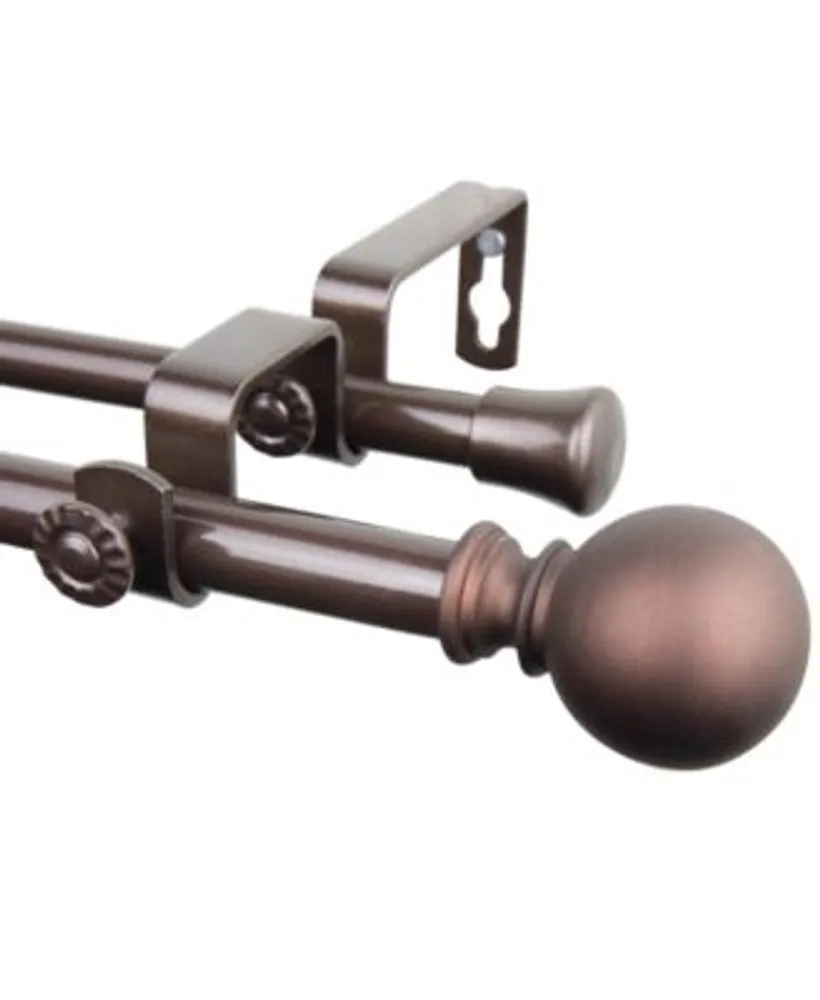 Rod Desyne Luna Double Curtain Rod Collection