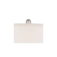 Regency Hill Blair Traditional Table Lamps 25" Tall Set of 2 with Dimmers Brushed Nickel Metal Candlestick White Fabric Drum Shade for Bedroom Living