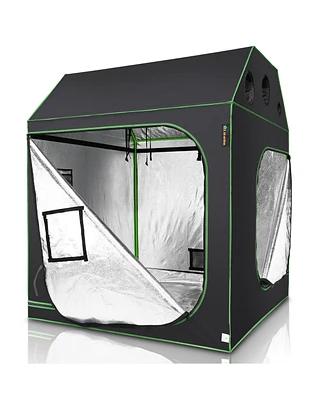 Yescom 60"x60"x70" Indoor Grow Tent Roof Reflective Mylar Hydroponic Plant