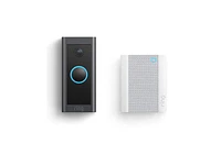 ring Video Doorbell Wired 1080p Hd motion detection + Chime audio notifications