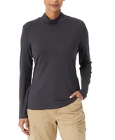 Bass Outdoor Women's Mock-Neck Long-Sleeve Top