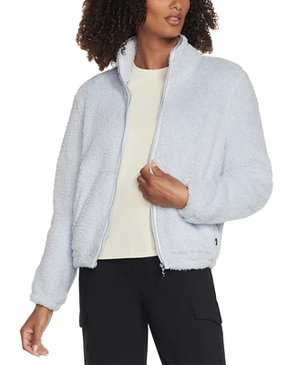 Skechers Women's GoSnuggle Shine Fleece Jacket