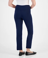 Style & Co Women's Straight-Leg Ponte-Knit Pants, Created for Macy's