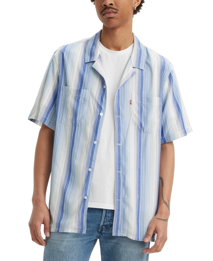 Levi's Men's Relaxed-Fit Camp Collar Shirt