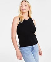 On 34th Women's Ribbed Crewneck Sweater Tank, Created for Macy's