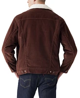 Levi's Men's Relaxed Fit Fleece Lined Snap-Front Trucker Jacket