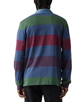Levi's Men's Relaxed-Fit Long Sleeve Striped Rugby Shirt