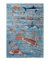 Adorn Hand Woven Rugs Serapi 6'x8'11" Area Rug