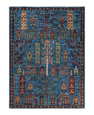 Adorn Hand Woven Rugs Serapi 4'2"x5'7" Area Rug