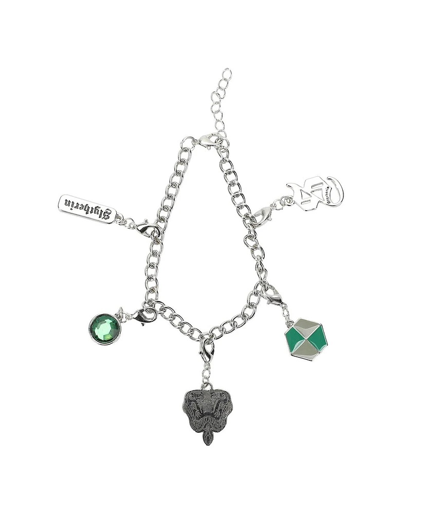 Harry Potter Slytherin Interchangeable Charm Bracelet