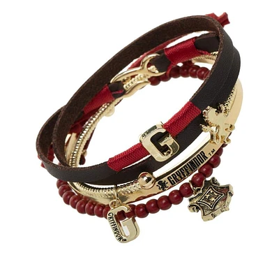 Harry Potter Gryffindor Bracelet Set - 4 Pack