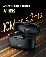 Baseus Wireless Earbuds Noise Cancelling Headphones Bluetooth In-Ear Earphones