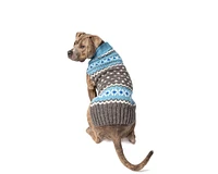 Chilly Dog 3XL Light Blue Fairisle