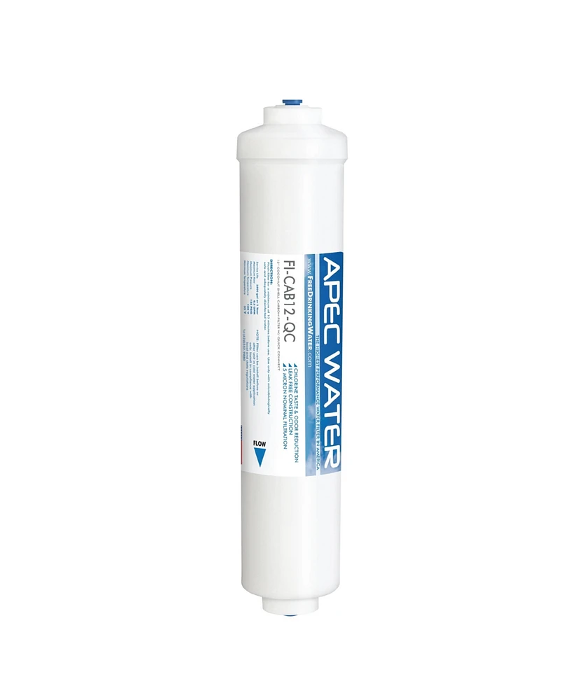 Apec Water Systems Apec Inline Carbon Post-filter 12", 3/8" Output