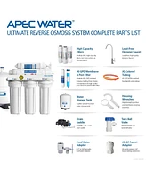 Apec Water Systems Apec Top Tier Supreme Certified High Output 90 Gpd Ultra Safe Reverse Osmosis Drinking Water Filter System