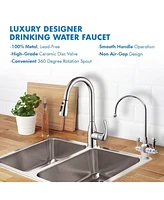 Apec Water Systems Arlington Hot and Cold Water Reverse Osmosis Faucet - Chrome, Lead-Free