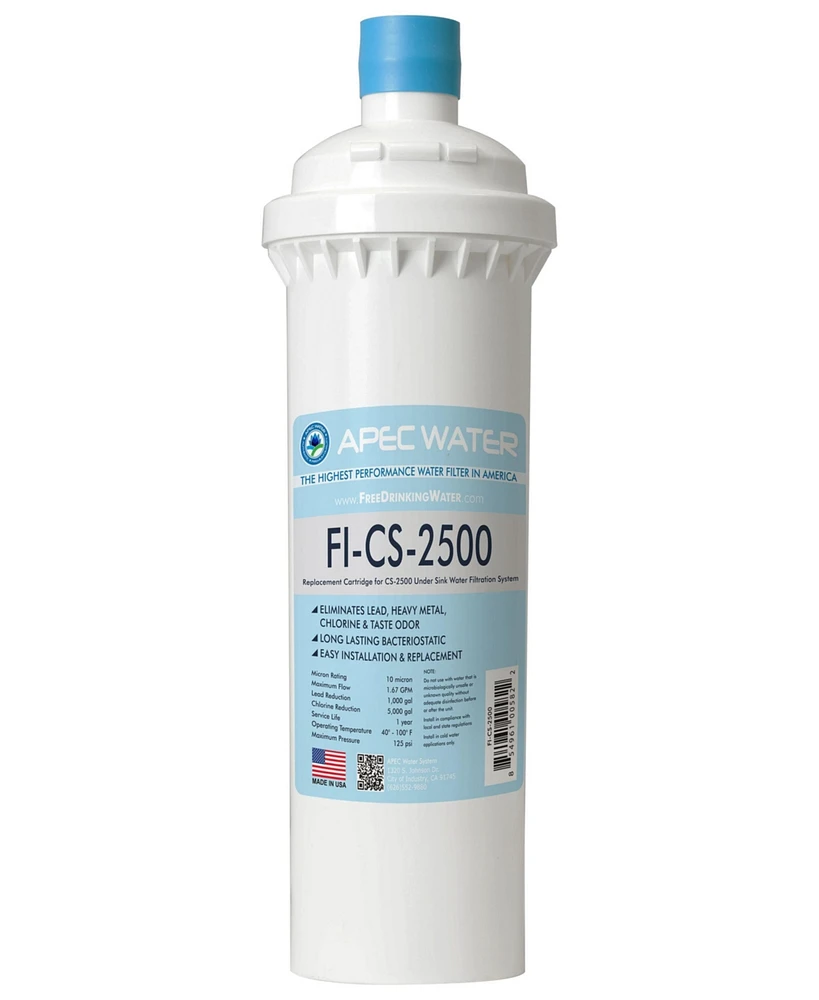 Apec Water Systems Replacement Filter for Cs-2500 Water Filtration System