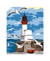 Artwille Paint by Number Kit Lighthouse and Seagulls - Assorted Pre