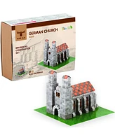 Wise Elk Mini Bricks Construction Set - German Church - Assorted Pre