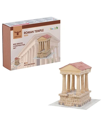 Wise Elk Mini Bricks Construction Set - Roman Temple - Assorted Pre