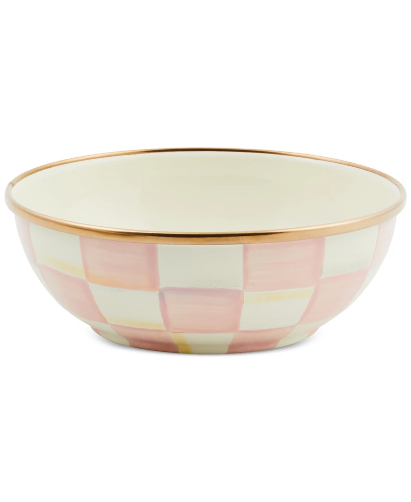 Mackenzie-Childs Rosy Check Everyday Bowl, 16