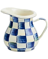 Mackenzie-Childs Royal Check Creamer