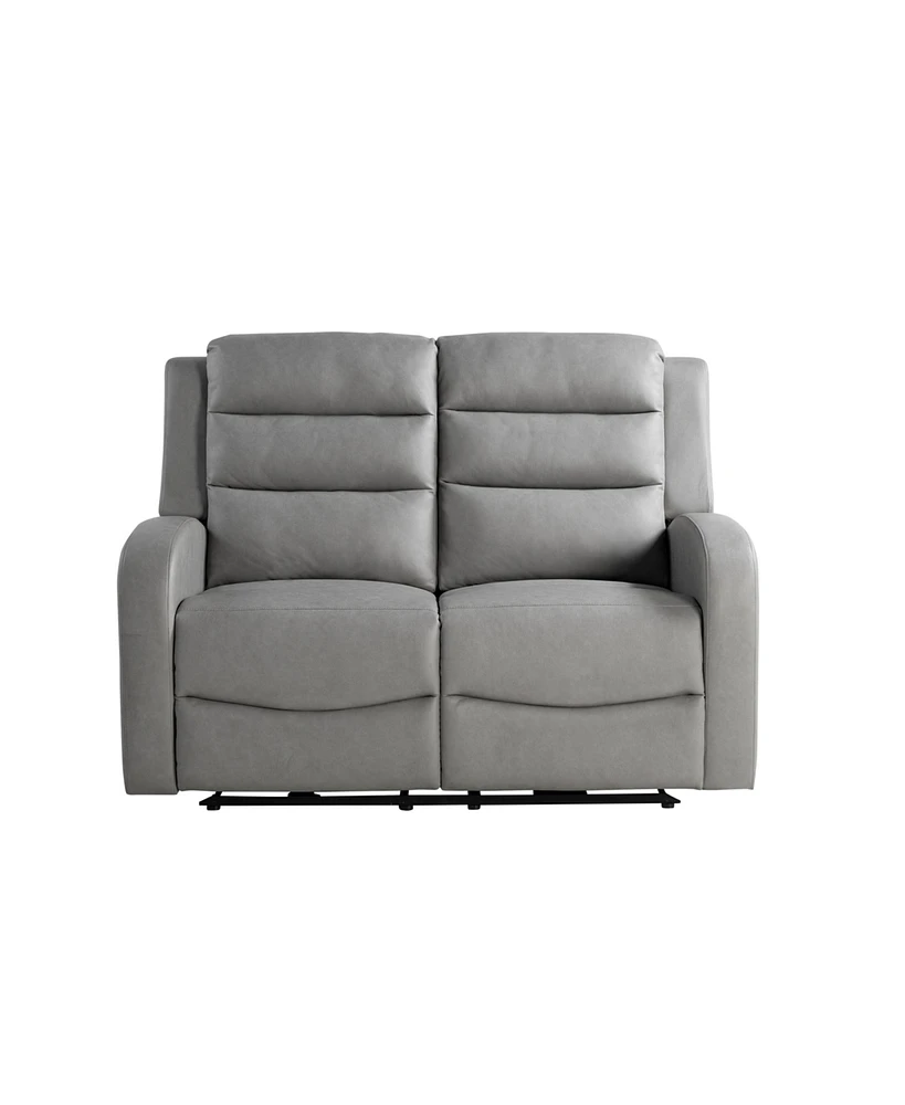 Relax A Lounger 54.7"W Polyester Akron Power Reclining Loveseat