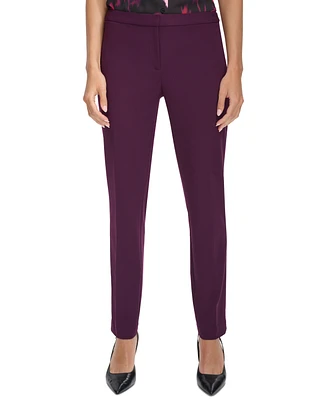 Calvin Klein Women's Highline Slim-Leg Ankle Pants