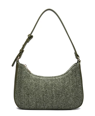 Like Dreams Eden Straw Shoulder Bag