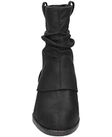 Bella Vita Women's Twyla Slouch Block Heel Ankle Boots