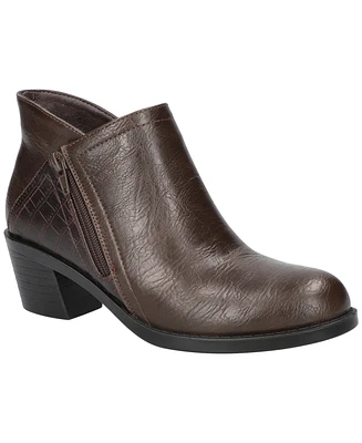 Easy Street Women's Morgana Block Heel Ankle Boots