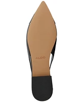 Aldo Women's Fleure Cap-Toe Pointed-Toe Slingback Flats