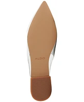 Aldo Women's Flynne Cap-Toe Pointed-Toe Slingback Flats