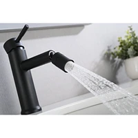 Streamdale Furniture Matte Bathroom Faucet For 2 Mode Faucet For Bathroom Sink With 360 Rotating Aerator