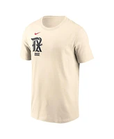 Nike Men's Corey Seager Natural Texas Rangers City Connect Fuse Name Number T-Shirt