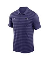 Nike Men's Purple Tcu Horned Frogs 2024 Sideline Victory Coaches Performance Polo